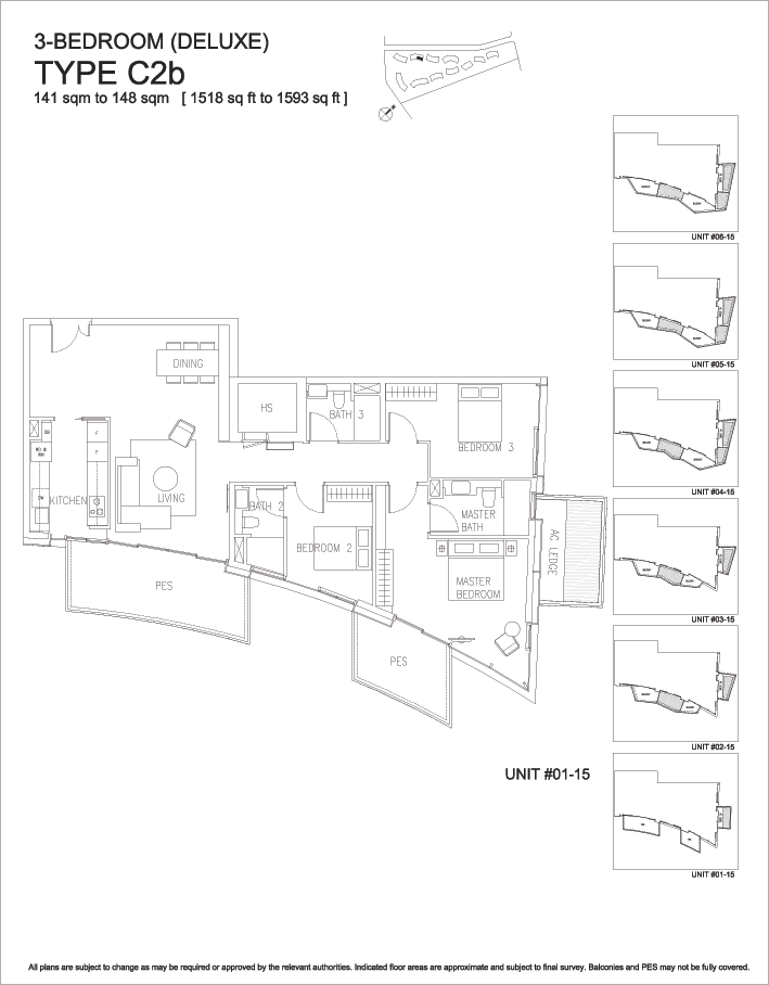 Corals at Keppel Bay Floor Plan