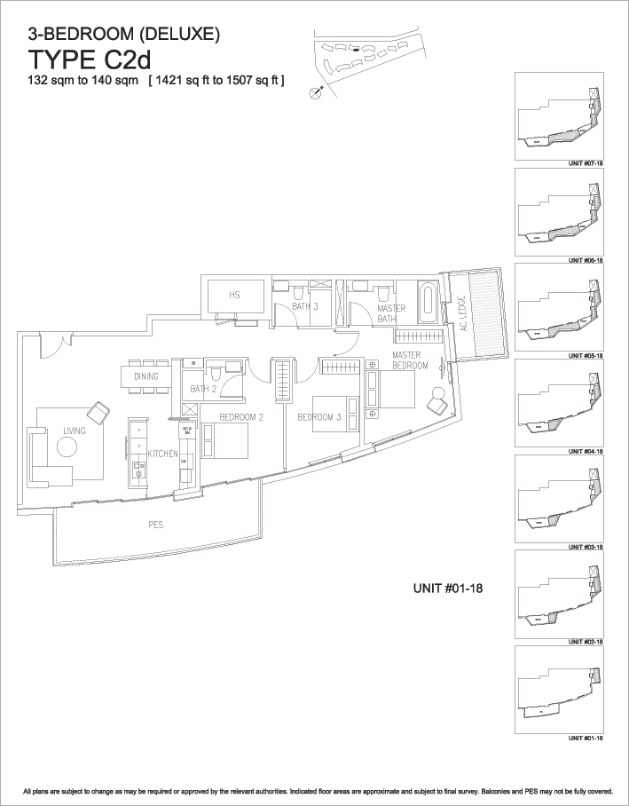 Corals at Keppel Bay Floor Plan