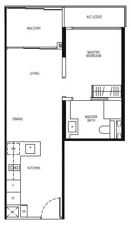 Daintree Residence Floor Plan A1A