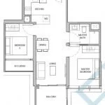 奶牛場住宅平面圖2a2。