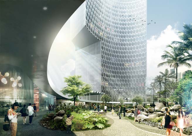 DUO Residences commercial space