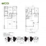 eCO Floor Plan Townhouse 1
