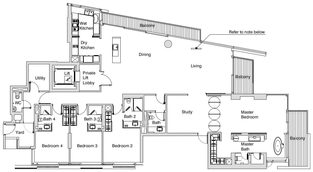 Eden Residences Floor Plan A1