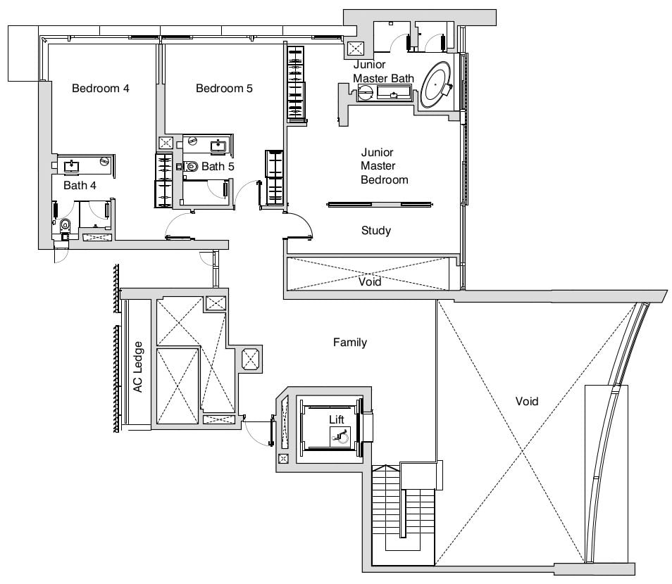 Eden Residences Floor Plan PH E 2