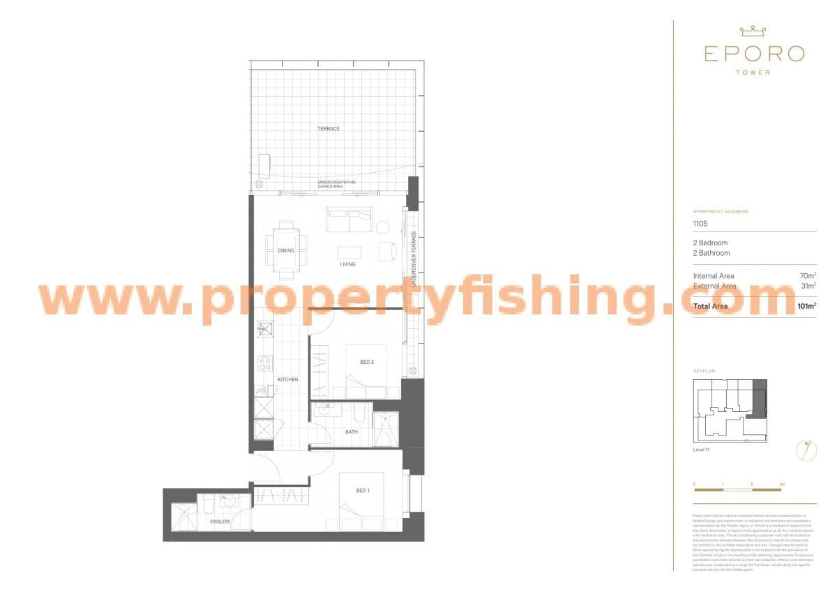 Eporo Tower Melbourne Floor Plan 7