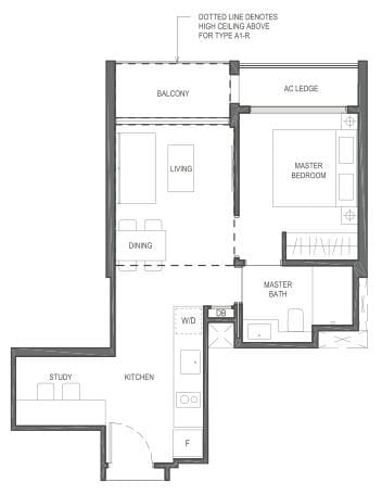 The Essence Floor Plan A1