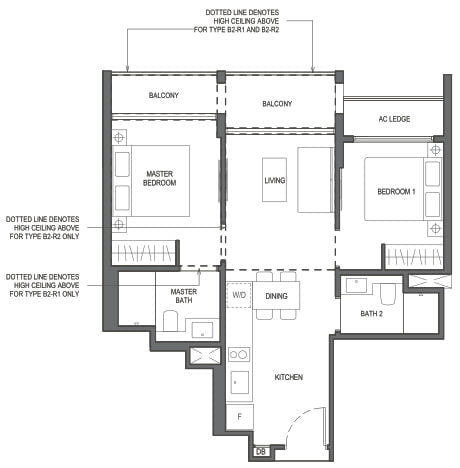 The Essence Floor Plan B2