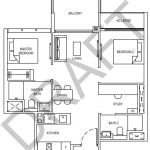 The Florence Residences Floor Plan 2s1