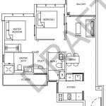 The Florence Residences Floor Plan 2s2