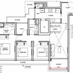 Grand Dunman Floor Plan 3brls