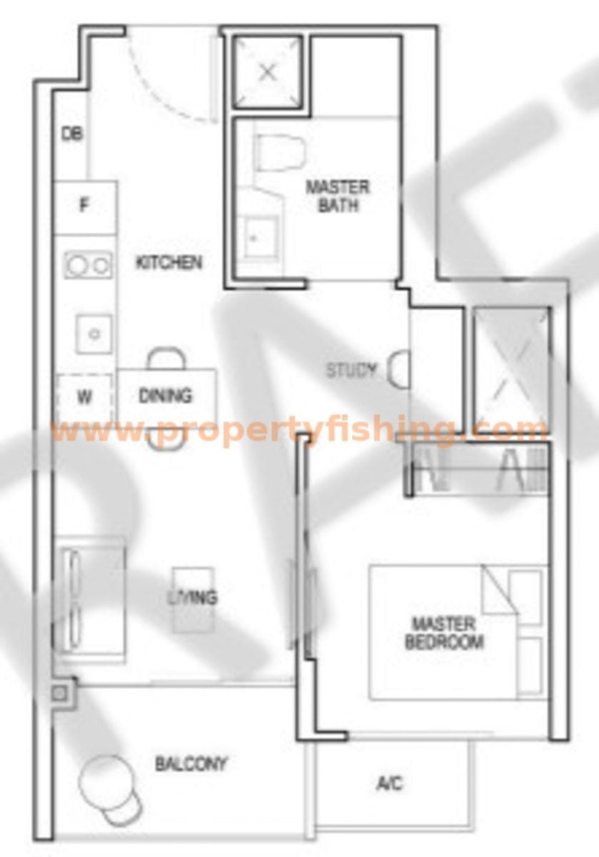 Grandeur Park Floor Plan 1s1