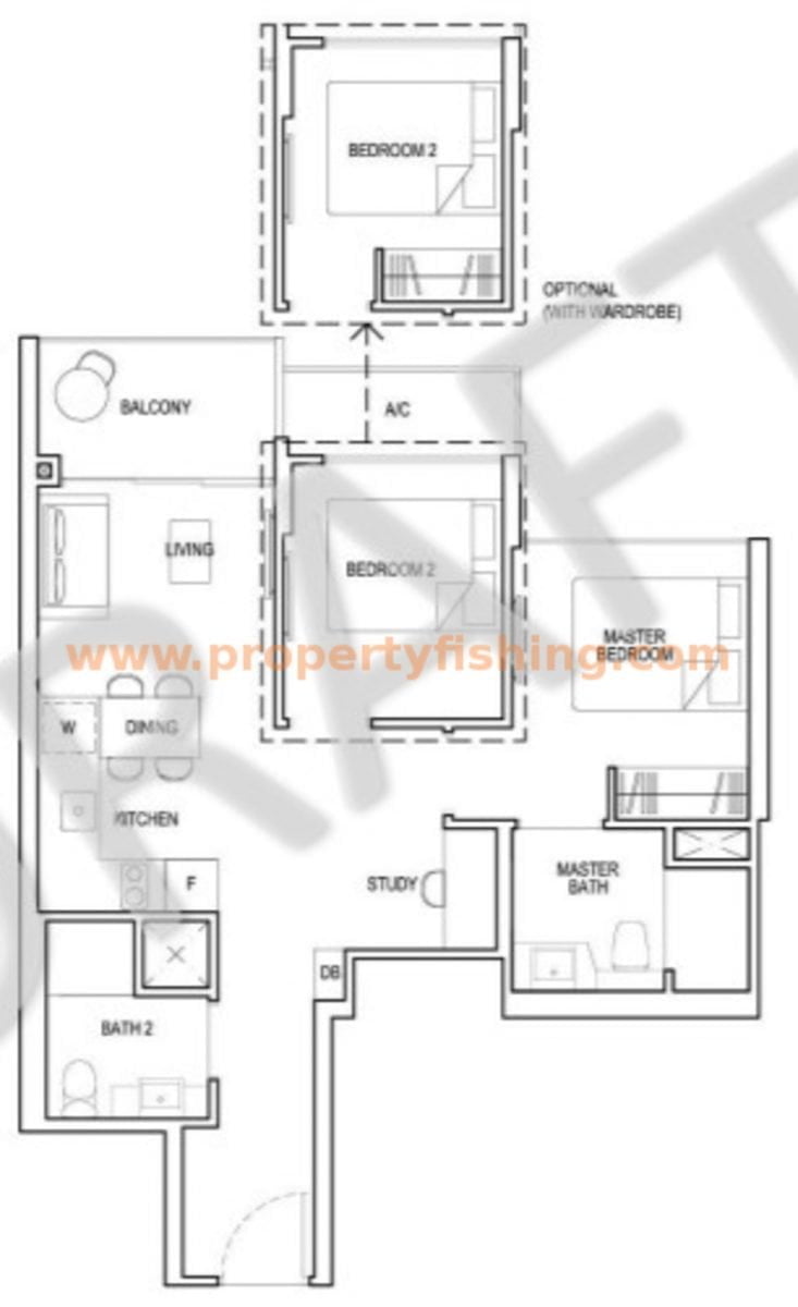 Grandeur Park Floor Plan 2s1