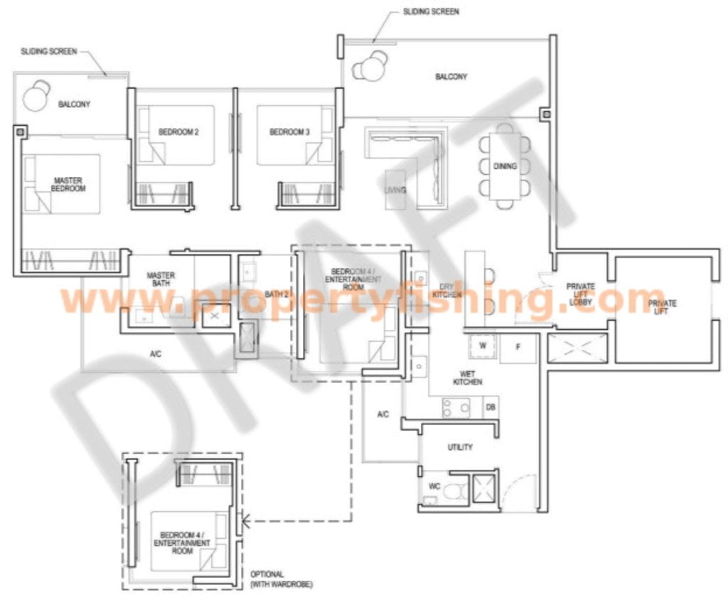Grandeur Park Floor Plan 4l