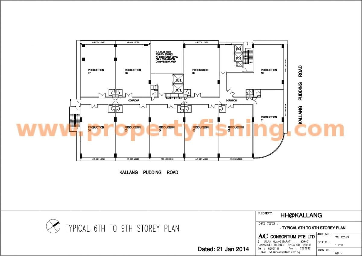 HH @ Kallang Floor Plan - Storey 6-9