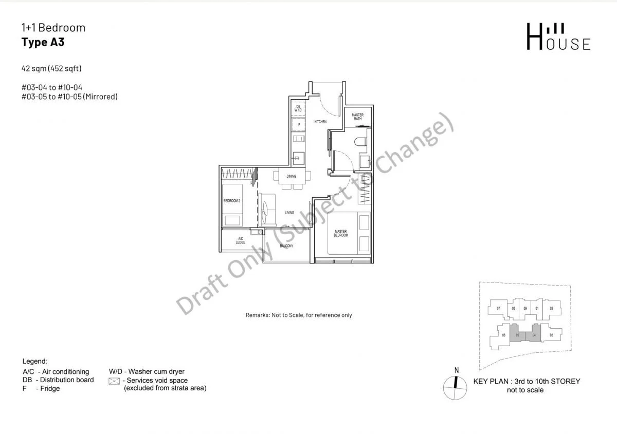 Hill House Floor Plans A3