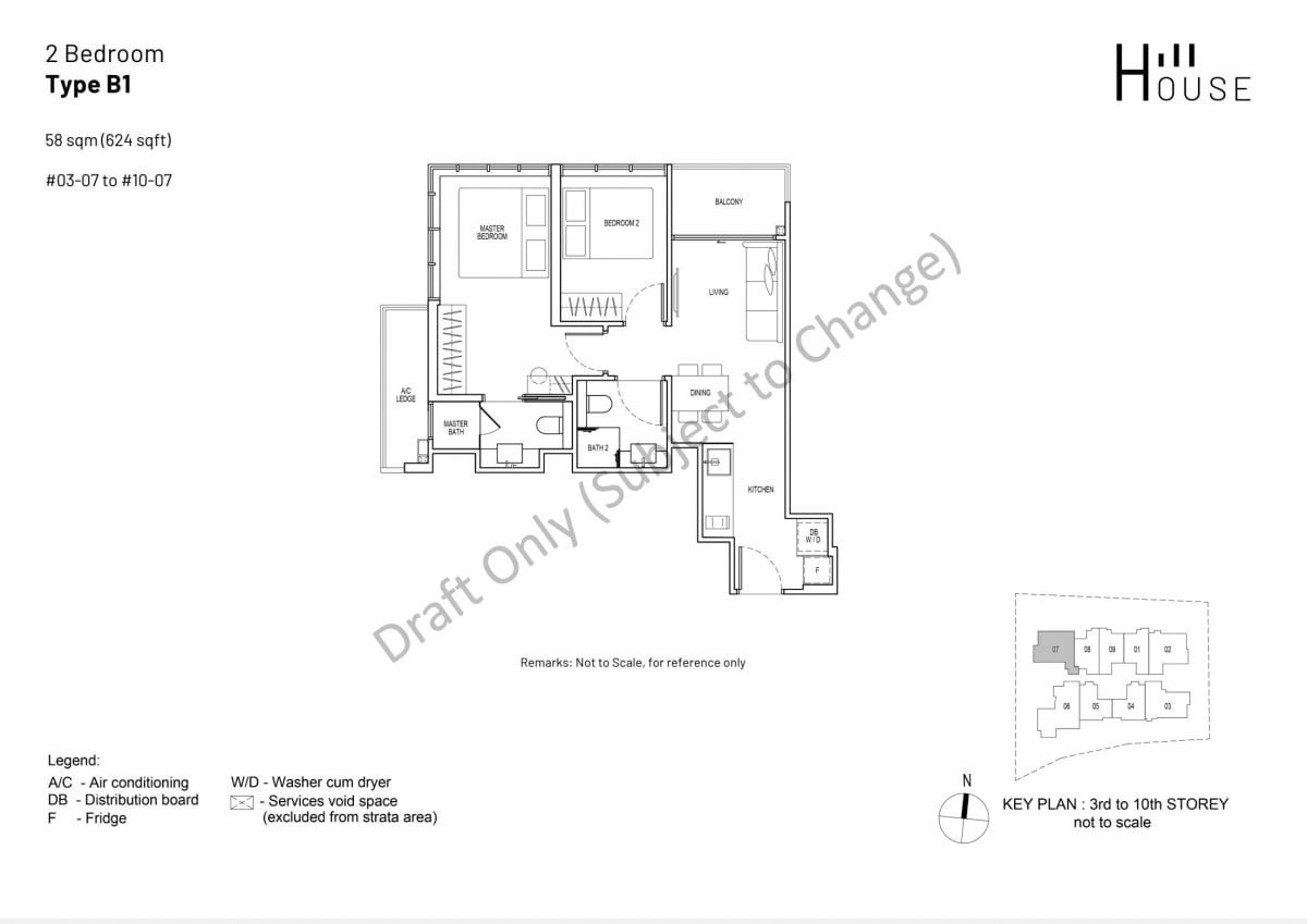 Hill House Floor Plans B1
