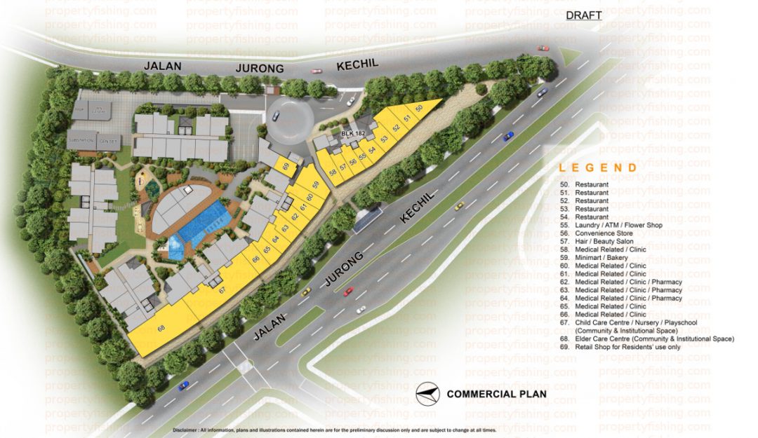 Hillford Site Plan - Commercial