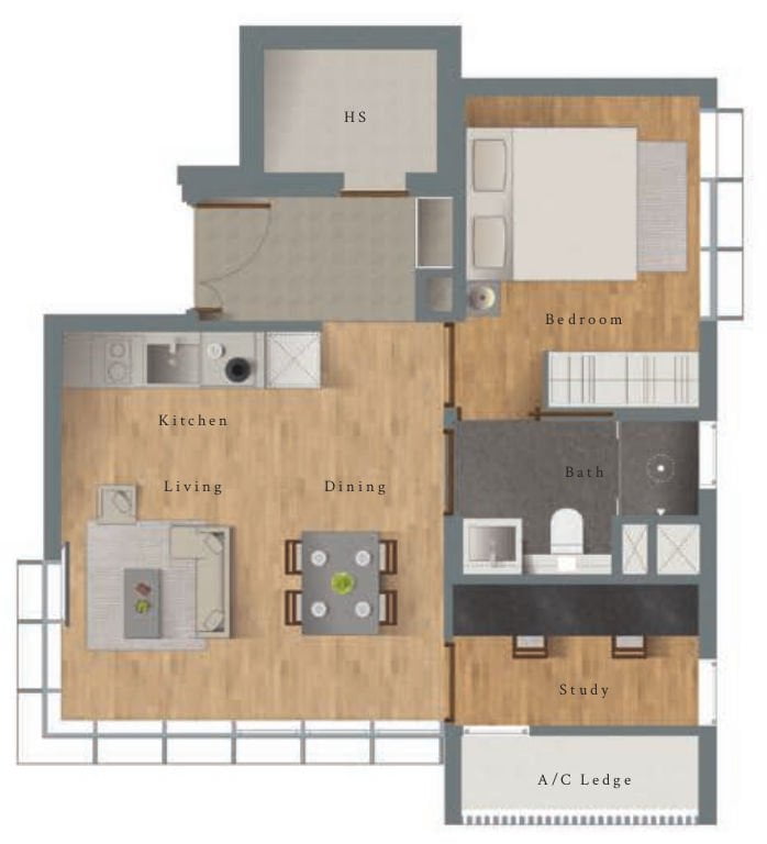Ikigai Floor Plan A1
