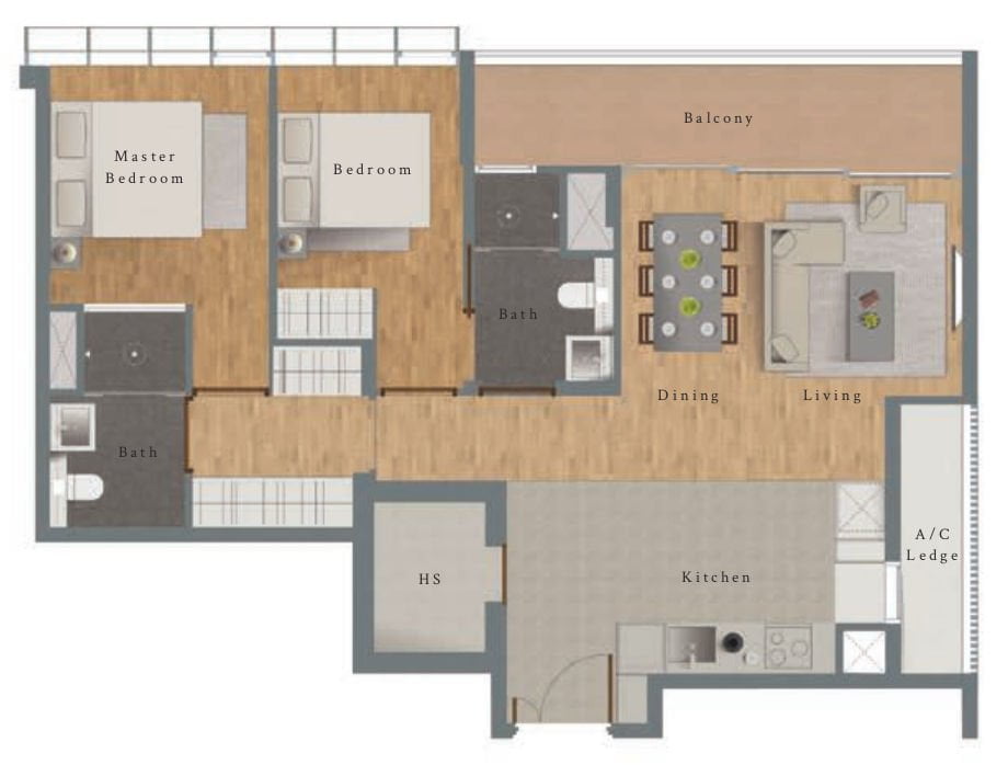 Ikigai Floor Plan B1