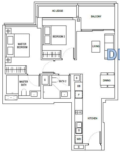 Jadescape Floor Plan B2