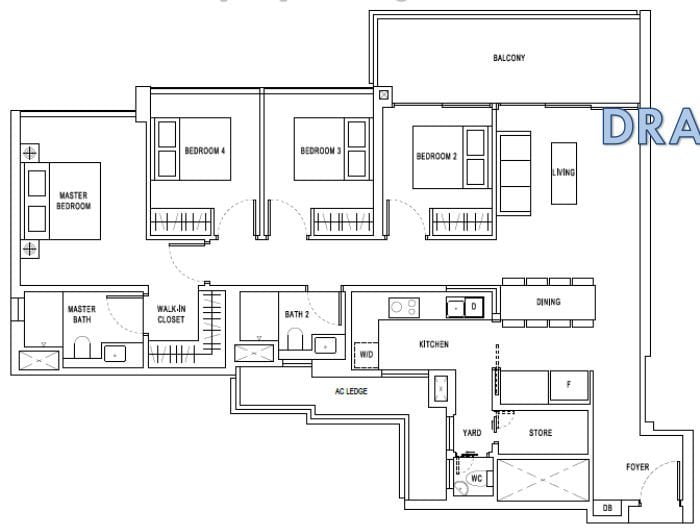 Jadescape Floor Plan D2