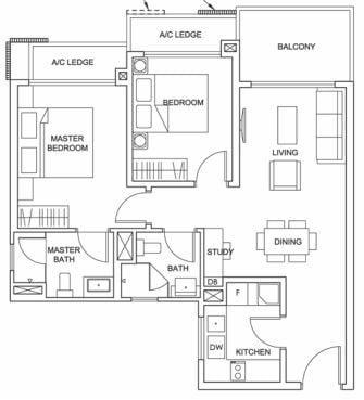 Jervois Treasures Floor Plan 2a