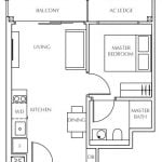 Jui Residences Floor Plan A1