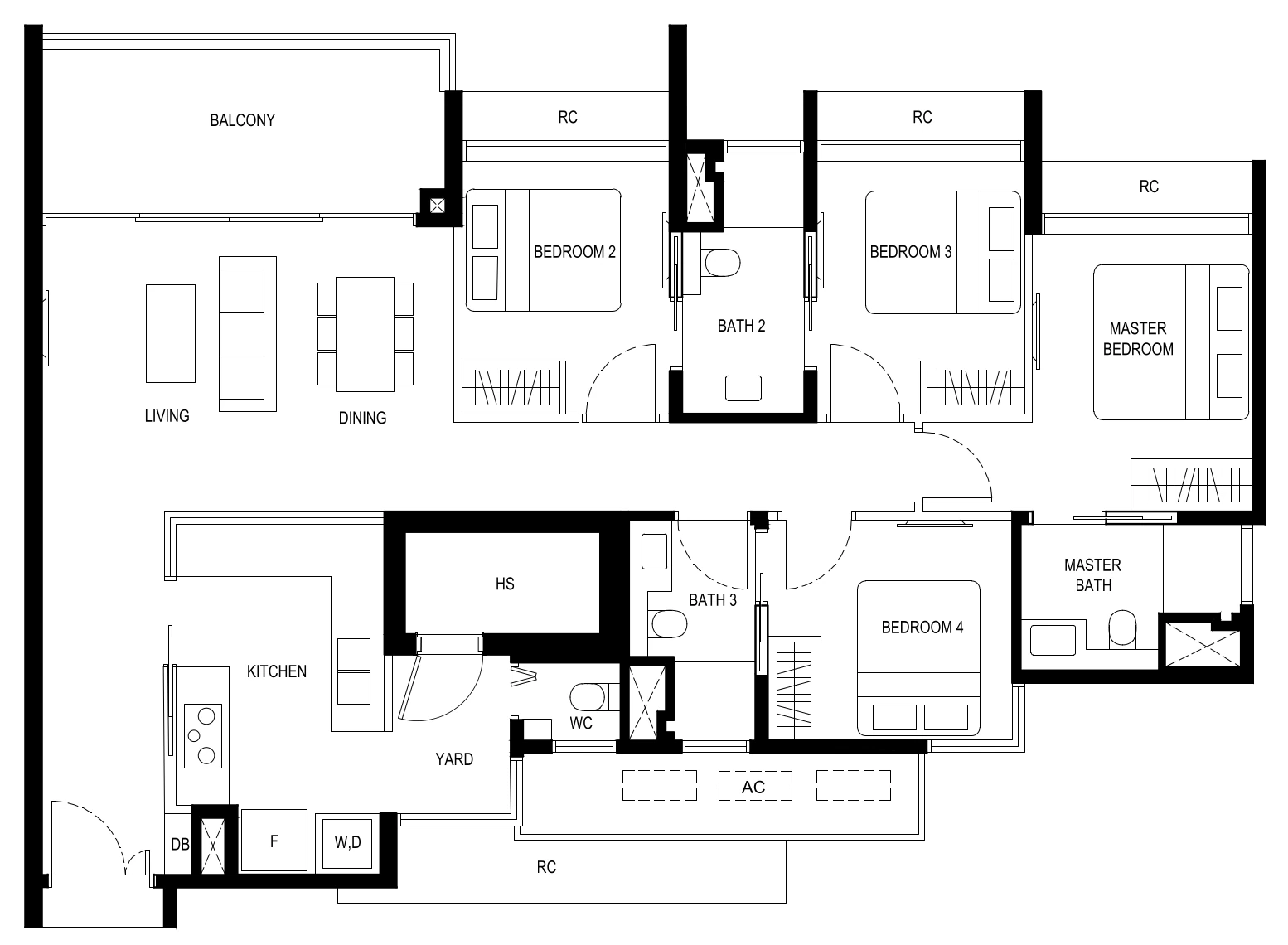 Kassia Floor Plan 4a