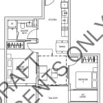 Kent Ridge Hill Residences Floor Plan b1