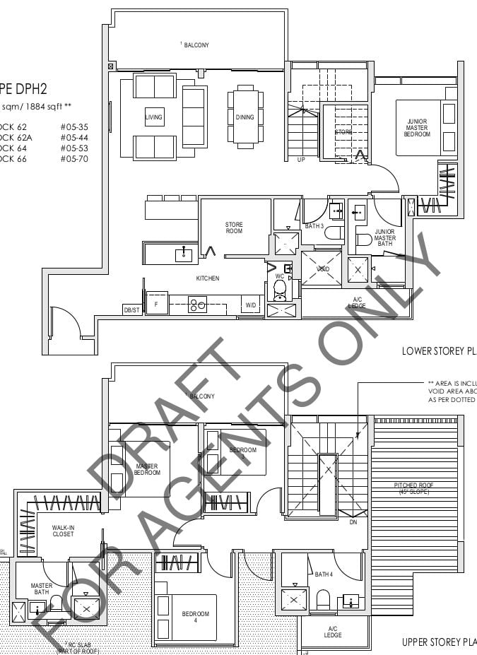 Kent Ridge Hill Residences Floor Plan dph2