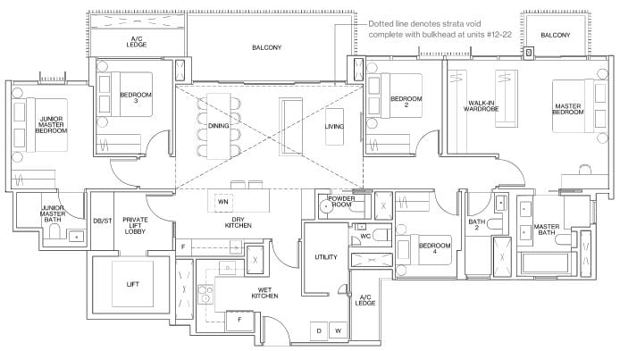Ki Residences Floor Plan E1