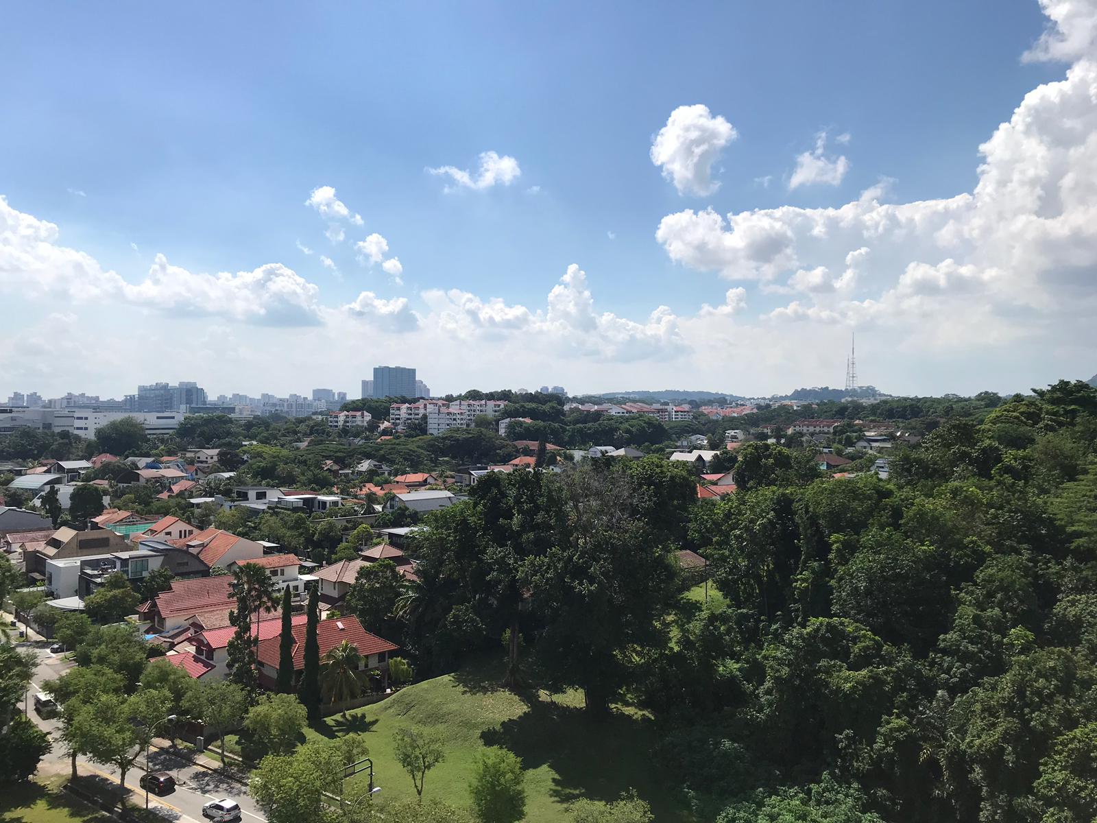 基住宅老綠地。