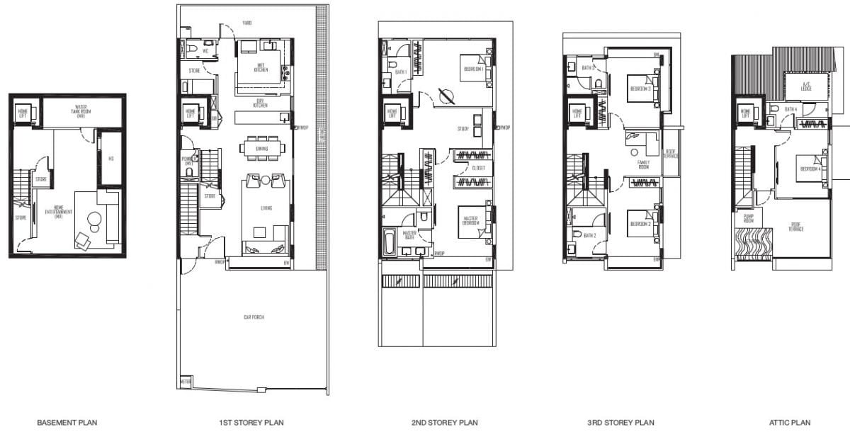 Kismis Residences Floor Plan