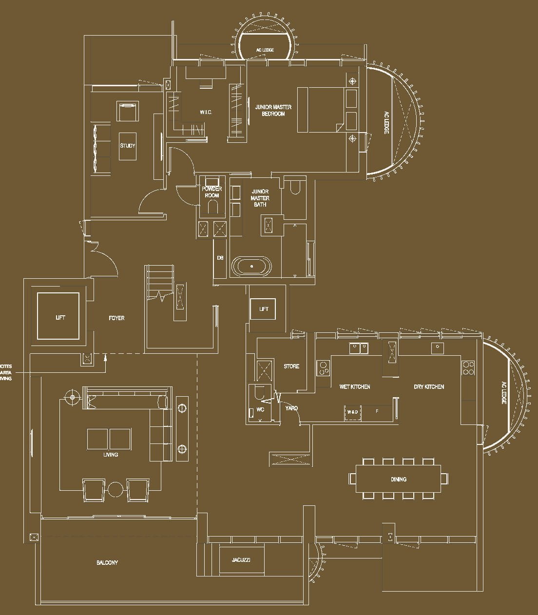 Klimt Cairnhill Floor Plan PH2L