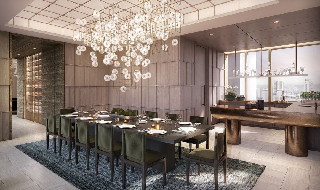 Klimt Cairnhill Penthouse Dining