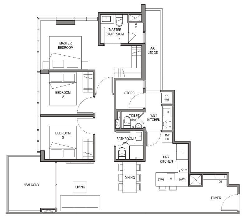 La Mariposa Floor Plan C