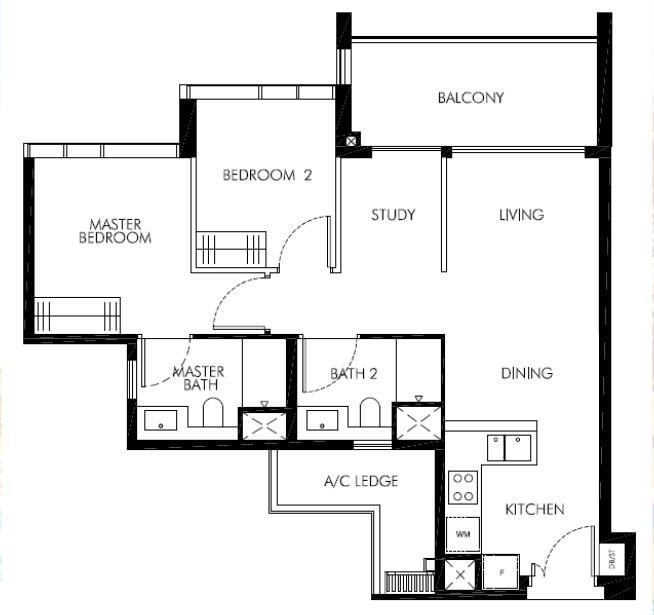 Leedon Green Floor PlanBS1