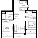 Lentor Hills Residences Floor Plan 2e