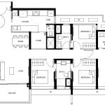 Lentor Hills Residences Floor Plan 4b