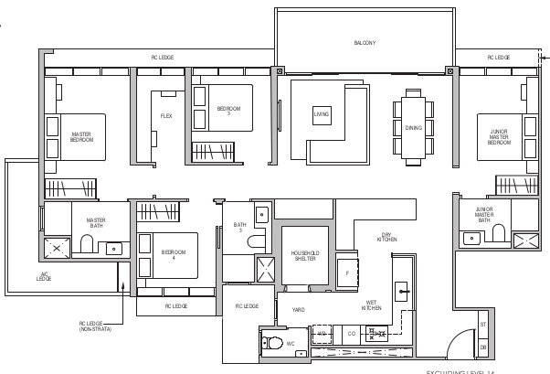 Lentor Modern Floor Plan D1