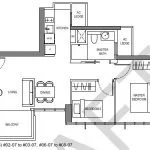 Liv @ MB Floor Plan B1a