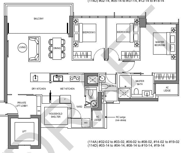 Liv @ MB Floor Plan C3