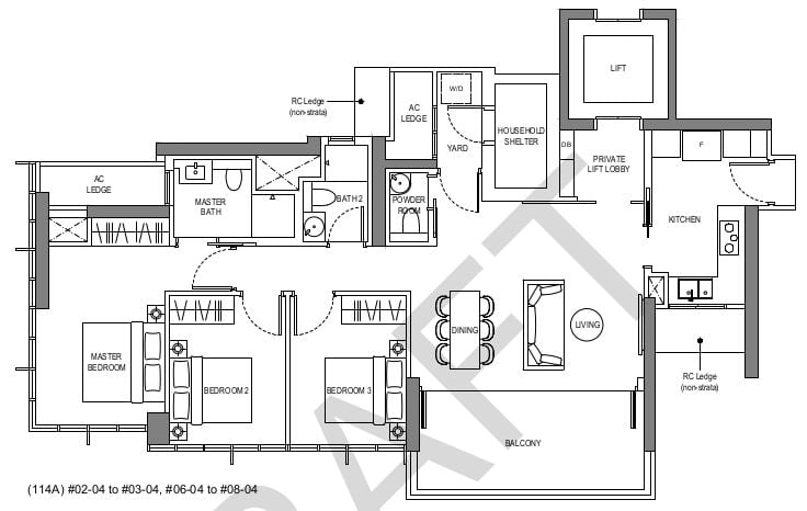 Liv @ MB Floor Plan C4