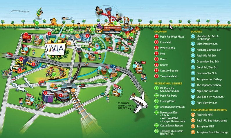 Livia Condo Location Map
