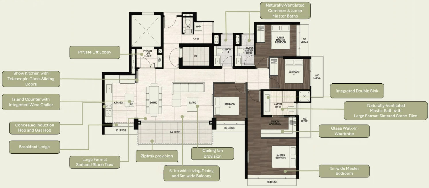 Lyndenwoods Floor Plan DP4