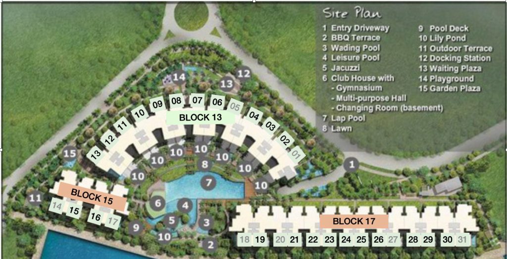 Marina Collection Sentosa Site Plan