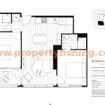 Marina Tower Melbourne Floor Plan 2-2