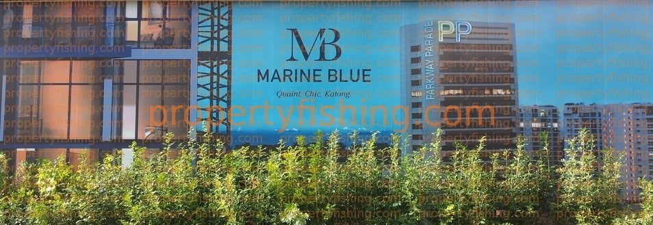 Marine Blue Showflat Billboard