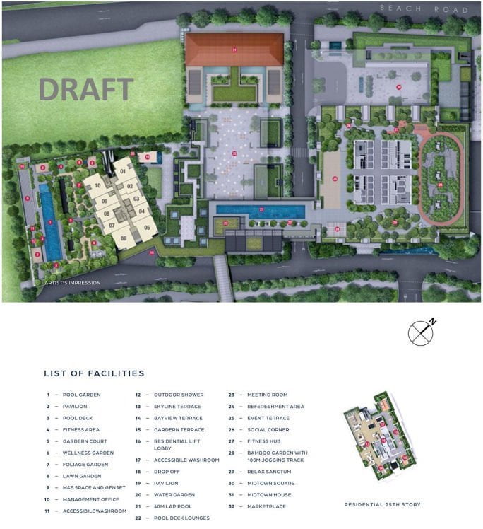 Midtown Bay Site Plan