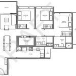 Midtown Modern Floor Plan C2
